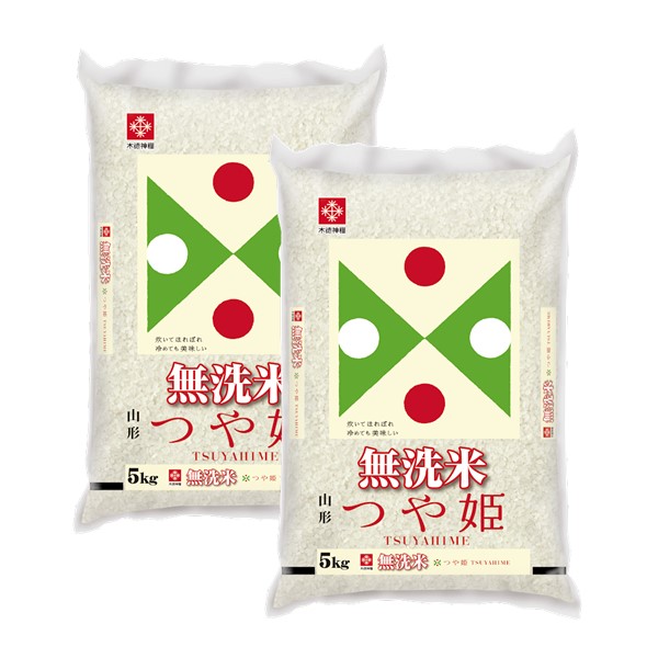 【OUTLET】 無洗米山形県産つや姫　10kg